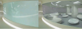 Variable transparency glass
